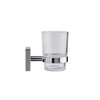 Croydex QM441841 Flexi-Fix Chester Tumbler & Holder, 96 x 68