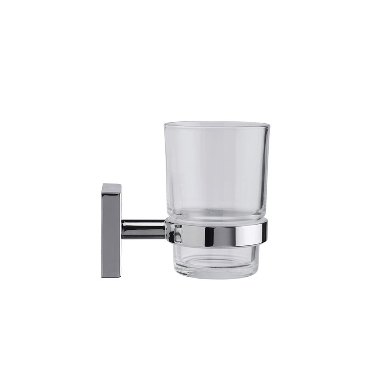 Croydex QM441841 Flexi-Fix Chester Tumbler & Holder, 96 x 68