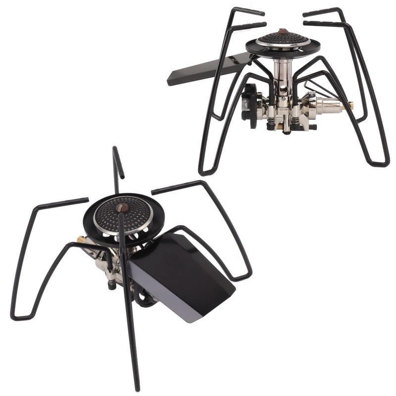 Outdoor Folding Gas Stove Mini Portable Strong Firepower Easy Control