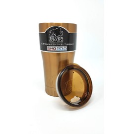 Silver Buffalo NL1001950 Double Walled Stainless Steel Travel Tumbler