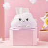 AIMALL Cute Cloud Shaped Plastic Tissue Box 8"x6"x5" Creative Cartoon