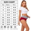 CULAYII High Waisted Underwear for Women Cotton Briefs Full Coverage