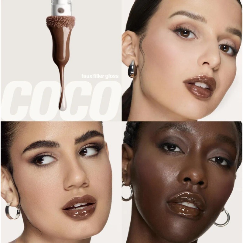 Huda Limited Edition Brown Kit Juicy Coco Lip Duo -