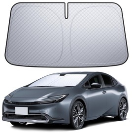 Lamicall Toyota New Prius 5th Generation 60 Series Windshield Sun Shade: Car Sun Shade, Sun Shade, Car Windshield Sunshade, Foldable Car Shade, Thermal Insulation, Car Supplies, Light Blocking, UV