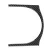 Central Armrest Cup Holder Trim Strip Carbon Fiber Interior Decoration