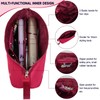 Hair Tools Travel Bag with Heat Resistant Mat and Lining,