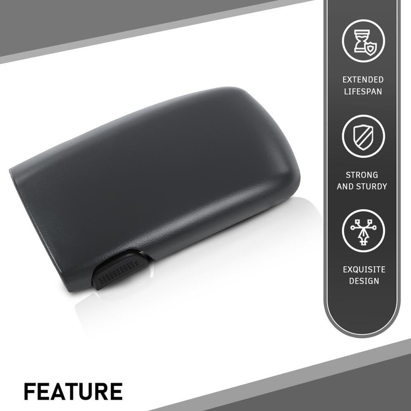 DOTCOM Center Console Lid Armrest Door Compatible with Chevy Camaro/Pontiac
