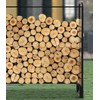 Bettermade Firewood Rack, 4ft firewood rack outdoor with cover for
