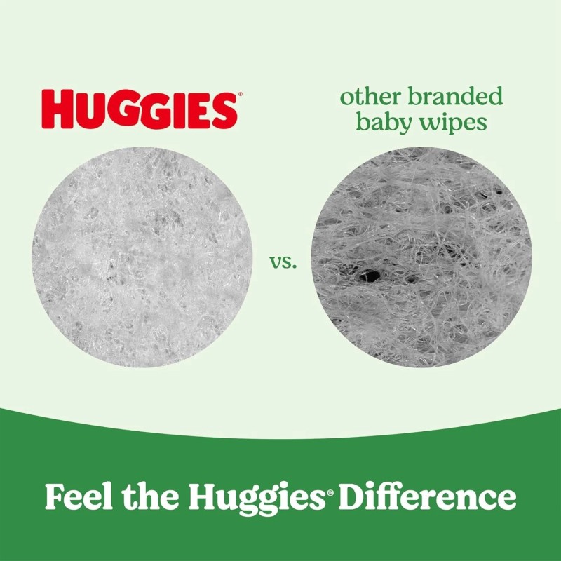 Huggies Natural Care Sensitive Baby Wipes,Hypoalle