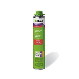 illbruck FM230 Elastic 1K PUR Window and Facade Foam + 880 ml Tin - Now with up to 20% More Yield, Adheres to a Variety of Standard Surfaces