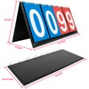 GOGO 4-Digital Portable Tabletop Scoreboard/Score Flipper 0-99