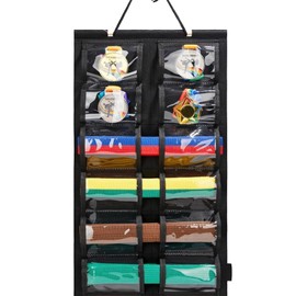 FunnAura 12 Belts and 4 Medal Skarate Taekwondo Belt Display Rack, Karate Martial Arts Belt Holder (No Belts)