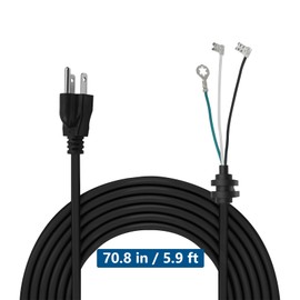 W11545825 Durable Mixer Power Cord for KitchenAid Mixer W10325328 4176068 3020052 for Whirlpool Mixer 9701025 W11396625 W10325327 W11359518 W10164883