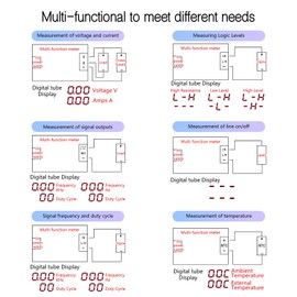 EIELE Multifunctional Electronic Instrumentation Soldering Practice Kit Electronic Soldering Kit Soldering Learning Kit for Beginners