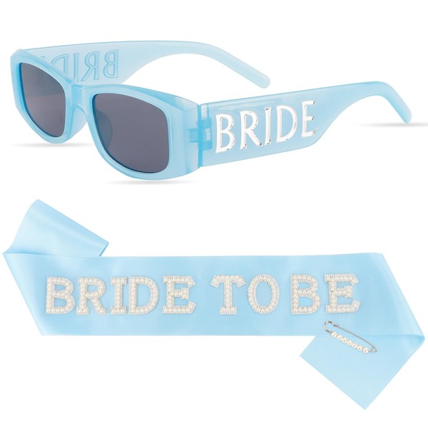 Chanaco Bride to Be Sash & Sunglasses Bachelorette Party Decoration