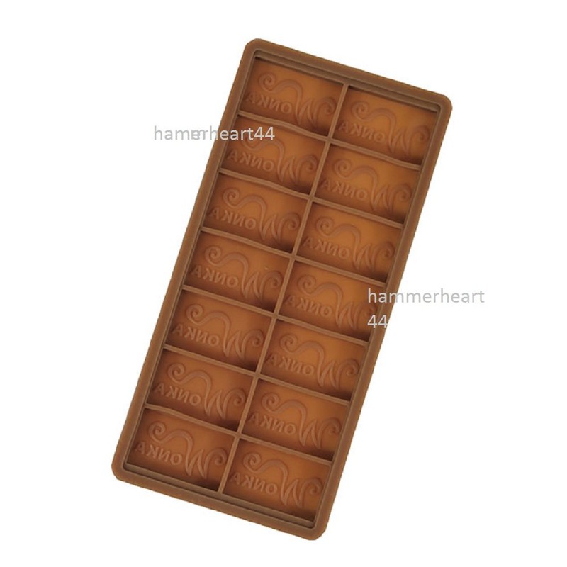 WILLY WONKA DIY Chocolate Factory Bar Casting Mold Mould 7.5''