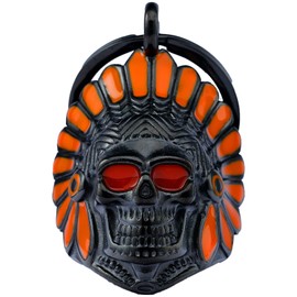 Motorcycle for Bells - Bicycle Bells for Men, Stainless Steel can Bring Good Luck and Peace to Motorcycle Accessories (Sliver)