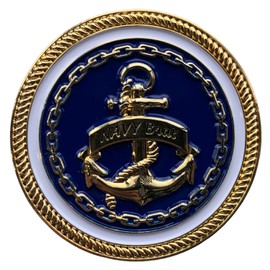 United States Navy Brat USN Well Traveled Challenge Coin