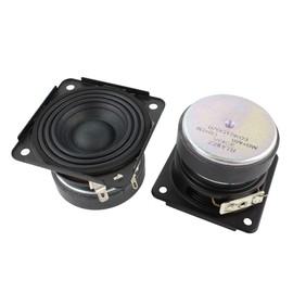 Super Rare! Corrugation Edge & Double Voice Coil Woofer Speaker Unit 2.5" (62mm) 6Ω (DVC)/MAX18W [Speaker Homebrew/DIY Audio] / 1 Piece