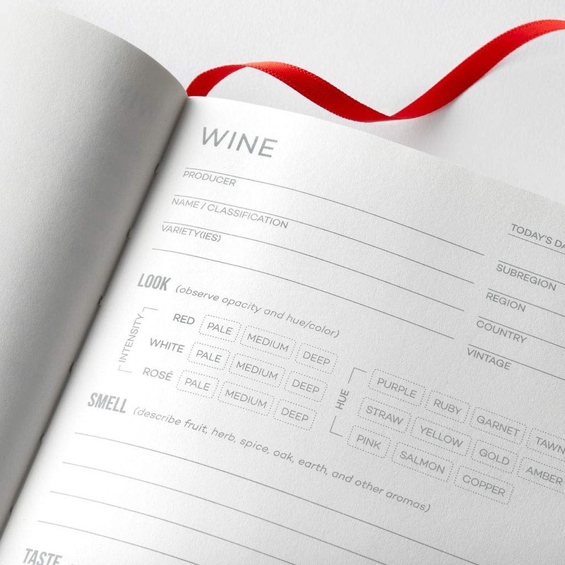 Wine Folly Wine Tasting Journal – Guided Notebook for Wine