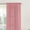 NetCurtainsUK Single Plain Voile Net Curtain Sheer Panels Slot Top
