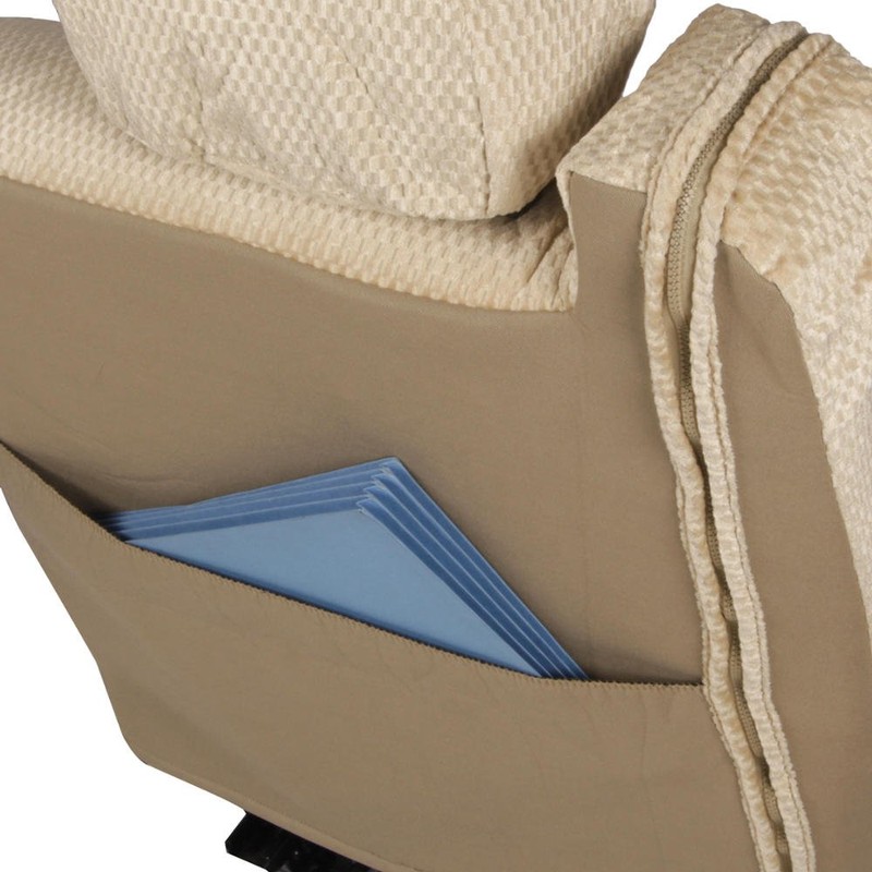 BDK Scottsdale Cloth 2-Pack Front Seat Covers for Pick-Up Trucks,