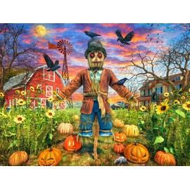 The Scarecrow Jigsaw Puzzle 550 Piece by Vermont Christmas Company
