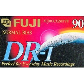 Fuji DR-I Audio Cassettes 90 Minutes, 6 Pack