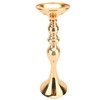 2 Pcs Wedding Flower Stand Exquisite Metal Candle Holder Wedding