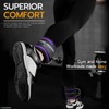 AOHO MOOON (Pair) Comfortable Adjustable Ankle Straps for Cable Machines