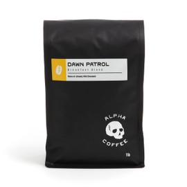 Alpha Coffee - Dawn Patrol - 16 oz. Premium Gourmet Breakfast Blend Whole Bean Coffee | Veteran Owned - Specialty Small Batch Roasted Coffee | 100% Arabica Beans (Medium-Light Roast)