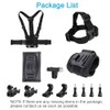 PellKing Accessories Kit for Insta360 X5, Chest Mount Head Strap