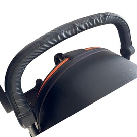 Baby Stroller Leather Armrest Handle Cover Compatible with Mima Xari Stroller, Bumper Sleeve Case Bar Protective Covers Accessories (Black, for mom Handle)