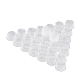 MERRYHAPY 30pcs Leakproof Cosmetic Bottle Sealing Covers Diameter Portable and Compact Design Reusable Material for Standard Bottles for Travel and Everyday Use
