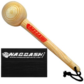 Glove Mallet for Baseball & Softball Break-in & Shapping Desigend in Solid Maple Wood & Mitt Shapper Baseball & Softball Glove Naqqash Sports