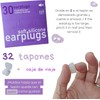 AKAM 32 Tapones de Silicona Premium para Dormir, Nadar y
