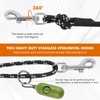 30FT Reflective Cat Leash,Escape Proof Long Training Lead for Cats