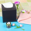 PU Leather Tissue Dispenser - Facial Tissue Box Cover and