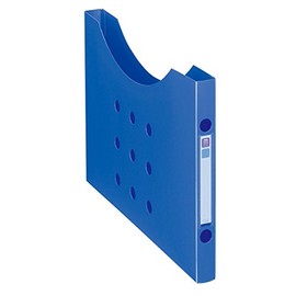 Lion Office Equipment Box File Noyl A4 Horizontal Slim BF-12n-B Blue
