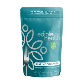 Edible Health Edible Health High Protein Marine Collagen Powder, Collagen Supplements Regeneration, Collagen Powder Supplement, Peptides for Diet and Everyday, Carb Free Marine Collagen, 1Kg Pouch,75 Day Supply
