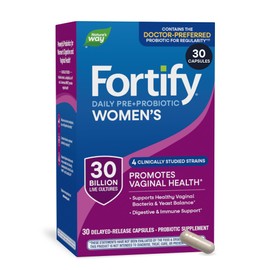 Natures Way Fortify Probiótico Mujer 10 Cepas 30 Billones UFC 30 Cáps                                                                                 