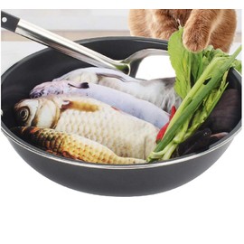 Mayhow 11" Electric Moving Fish Cat Toy Realistic Flopping Catnip Kicker Toy Plush Simulation Wagging Fish Wiggle Interactive Cat Toy Pets Chew Bite Supplies with Motion Sensor, USB Charged, Catnip Pouches