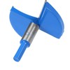 TA-VIGOR Forstner Drill Bit 80mm, Tungsten Carbide Wood Hole Saw