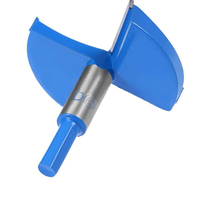 TA-VIGOR Forstner Drill Bit 80mm, Tungsten Carbide Wood Hole Saw