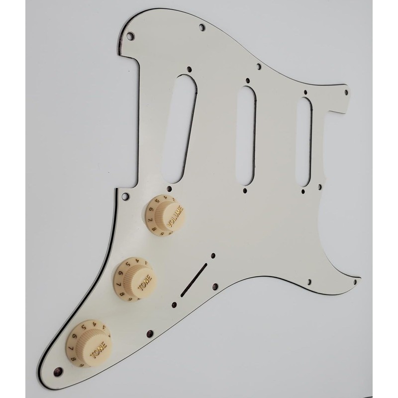 John Fox Guitars VTT Strat Control knobs - Cream