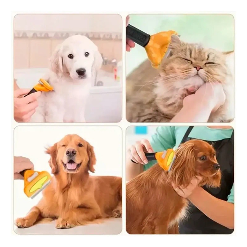 Cepillo Deslanador Para Perros De Pelo Largo