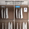 Rechargeable Small Dehumidifier, Portable Mini Dehumidifier for Bathroom, Highly Efficient