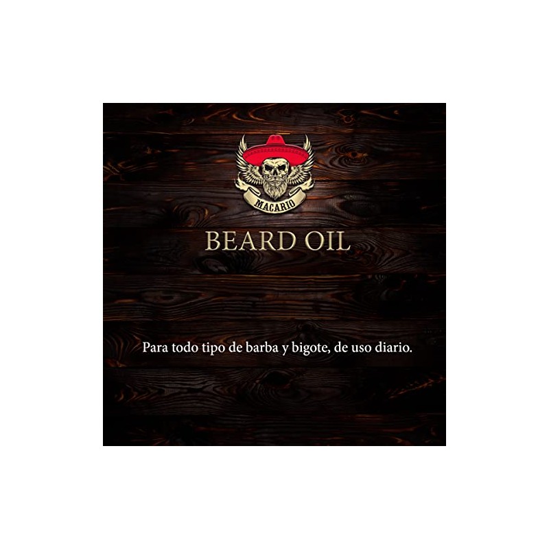 ACEITE PARA BARBA Y BIGOTE DE BERGAMOTA, EUCALIPTO Y ROMERO