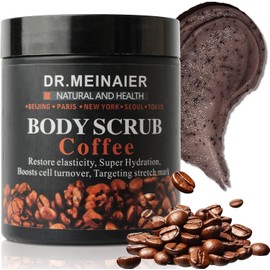 Exfoliante Corporal Natural De Sal Marina Y Café Con Azúcar Moreno, Hidratante Y Con Café Para Una Piel Suave Y Tersa. Exfoliante Facial Y Corporal.