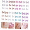 Vaguelly 100pcs DIY Bear Nail Charms Manicure Decals for Art